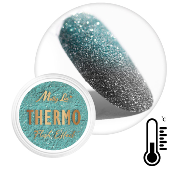 Nail Art Thermo Flash Effect Blue/Grey